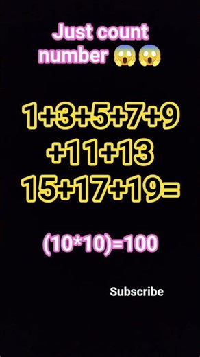 Sum of odd number/#shorts