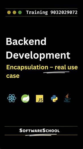 Java Interview Question 🔥 Encapsulation Explained with Real Use Case | Telugu #javafullstack
