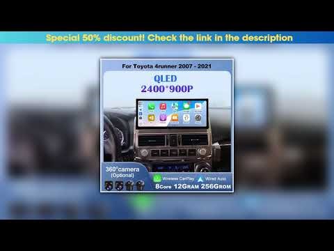 Limited 360 Camera Android 14 For Toyota 4runner 2007 - 2021 Car Radio Multimedia Navigation GPS 4G