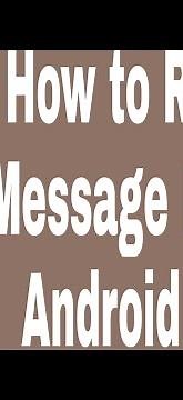 How to Remove Message Lock on Android Phone
