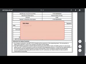 How to Generate GST Challan and make GST Payments