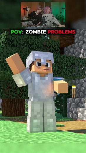Zombie Problems Minecraft Animation Story #minecraft #shorts