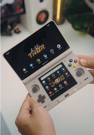 AYN Thor Pro Gaming Handheld: Dual AMOLED, Snapdragon 8 Gen 2