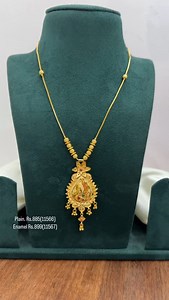 Pendant chain Code : 11566 / 11567 #coimbatoregangacollections #gangacollections #gangacollectionskaramadai #gangafashionjewellerysaravanampatti #onegramgoldjewellery #imponjewels | Ganga Collections