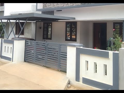 Car Porch Steel Canopy Design with GI Roofing Sheets and PVC Foam Sheet.