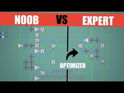 Professional SW Engineer Uses Wires in Shapez