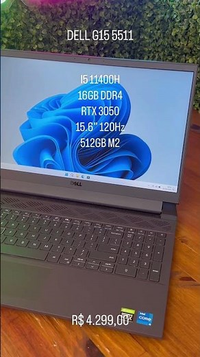 Notebook Dell G15 5511