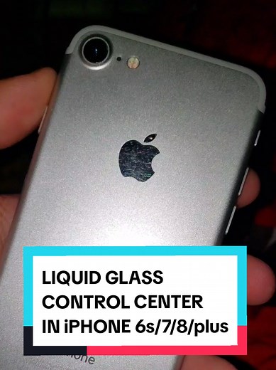 Liquid Glass Control Center on Old iPhones Tutorial