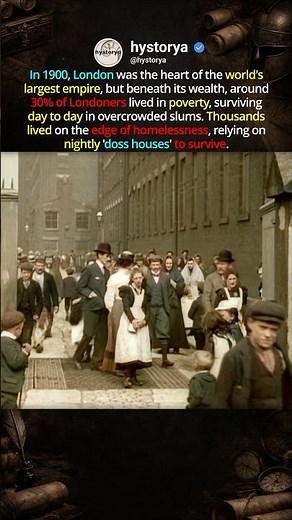 1900 London Experience 🌃 #historyshorts