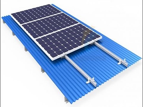 Corrugated Roof Solar Mounting System,Solar Roof Installation,Roof Solar Mounting System
