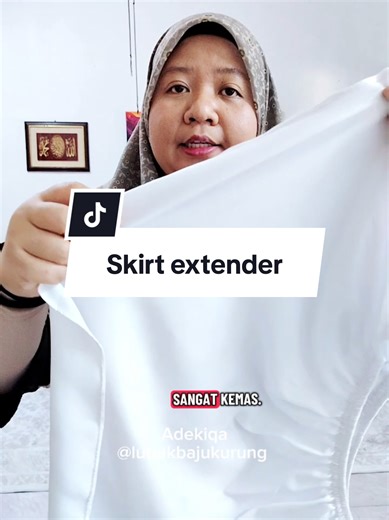 Skirt extender plus size #skirt #extender #skirtextender #skirtextenderplussize #skirtextendermuslimah