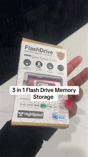 PUKEGM 3 in 1 Flash Drive, High Speed USB 3.0 Memory Storage, OTG Flash Pen Drive with Free Type-C Adapter, Memory Stick Storage for Photos and Videos Backup, External Storage Jump Drive for iPhone/iPad/Android/PC and More Devices