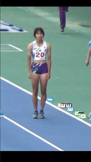 Shiga National Sports Track and Field Championships 2025 Junior Girls B Long Jump Saki Fujita Tsu...