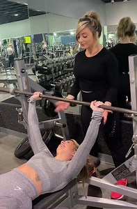 15M views · 10K reactions | When your spotter is too distracted to do their job 藍 In search of a new gym partner! | Genesis Health Clubs | Facebook