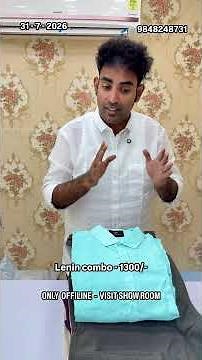 Premium Linen Shirt & Pant Combo for Men | ₹1300 Only | LIKE N LIKE Showroom Vijayawada #shorts