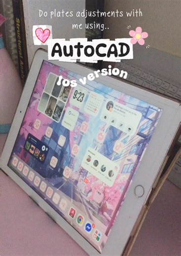 Do plates with me using AutoCAD ios version on IPAD 6th gen-128gb☺️ #autocad #civilengineering #ipad6 #fyp #foryoupage