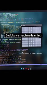Hey, longgggg time no see guys…. This is me trying to solve Sudoku using reinforcement learning… #machinelearning #programming #deeplearning #ai #python