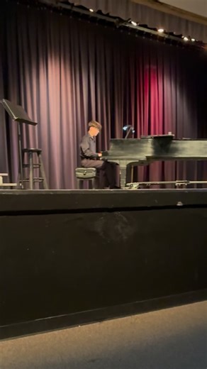Luke performed Chanson last night for the Choir Fall Follies! So proud of him! @lukej963 | Emily Hullinger