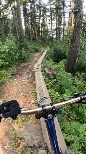 The fastest I've ever ridden this long skinny! #GoProHERO12 #crankworx #gopro #goprobike | Jordan Boostmaster