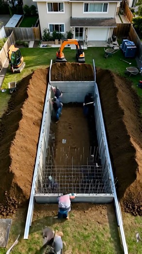 This Backyard Lawn Slides Open to Reveal a Secret Pool 🤯