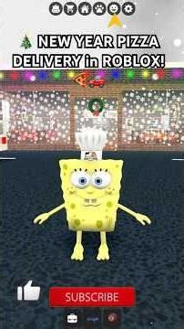 🎄 NEW YEAR PIZZA DELIVERY in ROBLOX! 🍕🚗#roblox #rblx #pizza