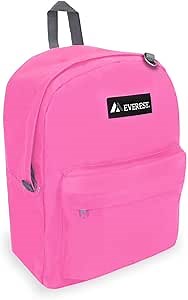 Everest Classic Backpack Backpack, Candy Pink