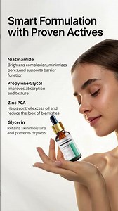 Say Goodbye to Oily, Acne-Prone Skin with Claricell-B3+ Serum! #shorts