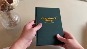 Grandma's Story Journal (Hardcover) - A Family Keepsake with + 250 Prompts and Questions to Share Her Life Story and Memories, Sentimental Mother's Day, Birthday Gift Idea for Granny Nana Grandmother