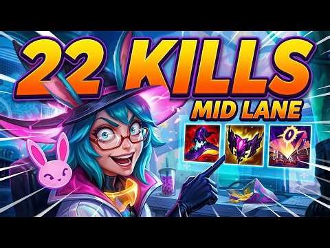 22 Kills Aurora Mid Guide ! LOL Aurora ADC Guide Best Build Skin Combo 2026 S16 LOL Gameplay