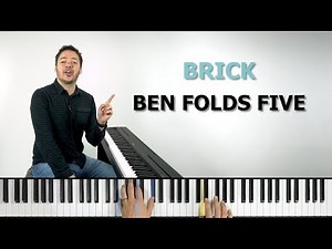 How to play 'Brick' by Ben Folds Five on the piano -- Playground Sessions