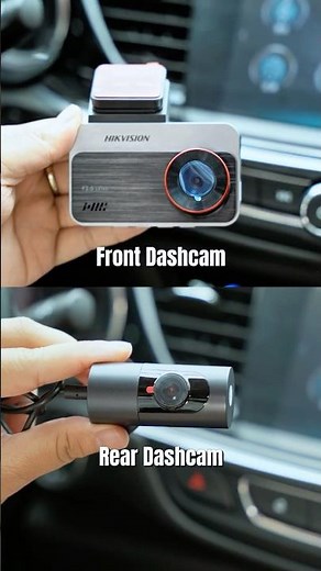 How to Install a C200S 1080P Dual-Channel Dashcam? #hikvision #dashcam #bestdashcam2025