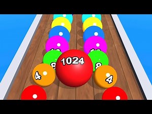 2048 Colors Ball Run 💸🎱❤️MAX LEVELS!! All Levels Gameplay Walkthrough Android, iOS NEW UPDATE