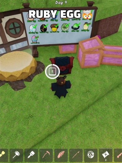 Ruby egg #roblox #99nightintheforest