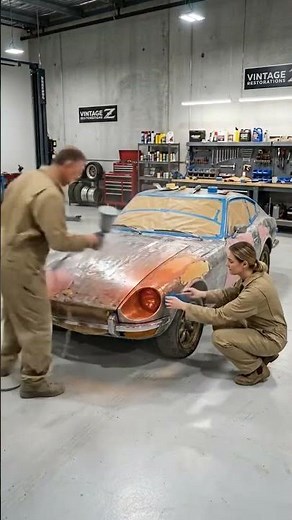 Bringing back the ultimate JDM Legend! The Datsun 240Z. Restoration of this iconic 1973 Fairlady Z.