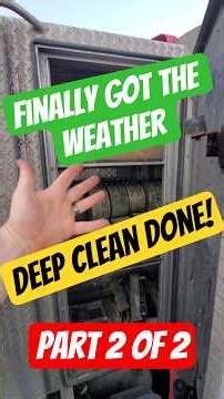 Truck Deep Clean Part 2: Clean, Organized, and Ready to Roll 🚛✨ #truckdriver #trucking #trucker