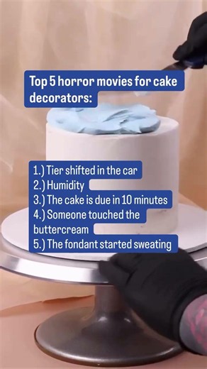 Top 5 horror movies for cake decorators