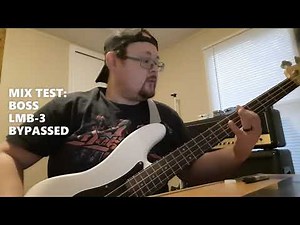 MY NEW TOY!! The Boss LMB-3! Bass Limiter Enhancer