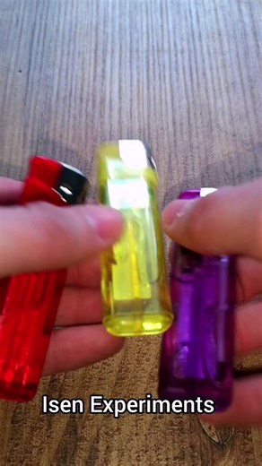 Isen Experiments on Instagram: "Cool Crackers & Lighter Experiment #experiment #fireworks #crackers"