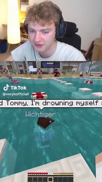 TommyInnit Twitch Stream: Mike Drowning
