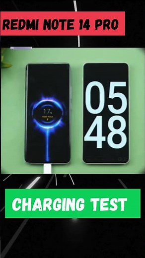 Redmi Note 14 Pro Charging Test ⚡ 0 to 100% in Just __ Minutes! #redminote14pro #chargingtest
