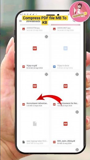 How to compress PDF file| How to reduce PDF file size MB to KB | PDF file का size कम कैसे करें| #pdf