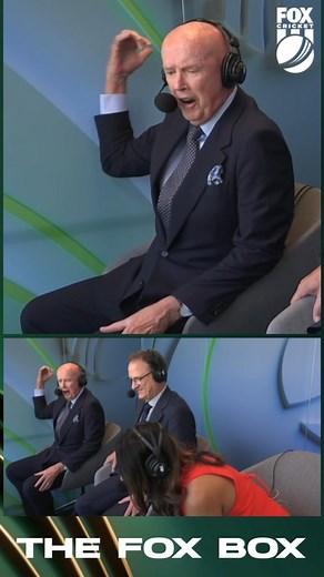 🎶 Pure poetry from Kerry O'Keeffe as Starc sent Root packing for a duck | Fox Cricket