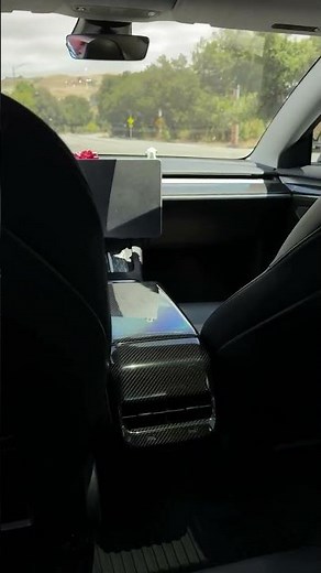 2021-2024 Tesla Model 3/Y Real Carbon Fiber Dash & Door Trim | Premium Interior Upgrade