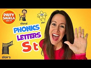 Phonics Blends Song 📚 | ST Consonant Blend Songs for Reading & Preschool Literacy by Patty Shukla