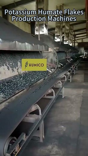 Potassium Humate Flakes Production Machines - Agriculture Fertilizers Manufacturer HUMICO