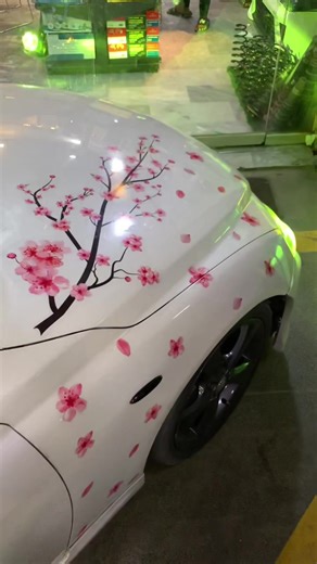 Buy Pink Lucky Petal Car Stickers in Pakistan