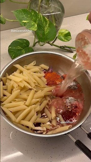 Lazy Pasta Recipe💤 | 1 Pot Creamy & Spicy Pasta Recipe in 10 Mins!