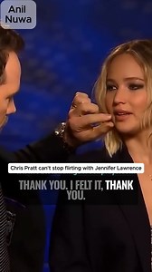 Chris Pratt can't stop flirting with Jennifer Lawrence 🥹🙂 #JenniferLawrence #ScarlettJohansson #emmastone #MeganFox #emmawatson #alexandradaddario #selenagomez #salmahayek #KristenStewart #elizabetholsen #kimkardashian #kyliejenner #margotrobbie #AngelinaJolie #kateupton #JenniferLopez #love #arianagrande #galgadot #kendalljenner #emiliaclarke #queens #JenniferAniston #katebeckinsale #actresses #jessicaalba #sandrabullock #katnisseverdeen #emmaroberts #katyperry | Sushil MUHAL