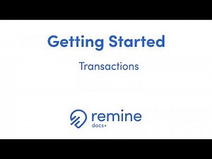 Docs+: Transactions