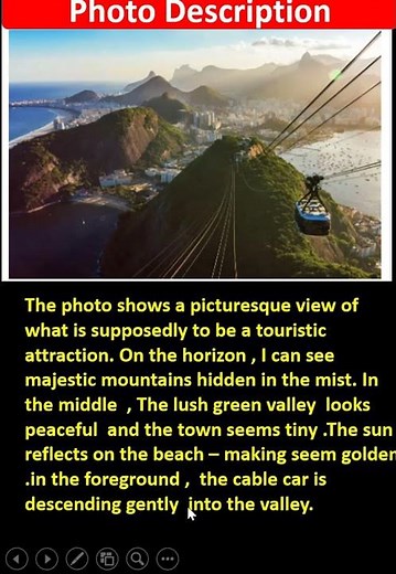 Sample Answers of photo description writing paper #Oxford_ESL_9280